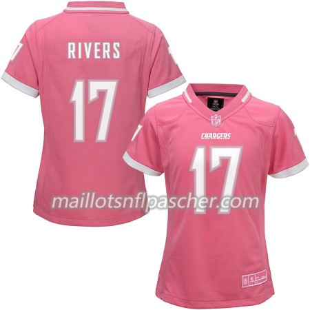 Maillot Los Angeles Chargers Philip Rivers 17 Nike Rose - Femme